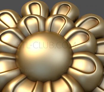 3D мадэль Двухярусный цветок (STL)